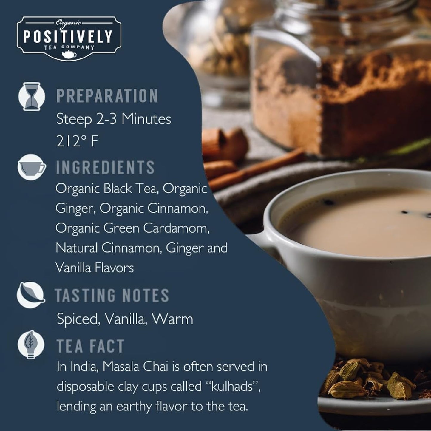 Organic Masala Chai - Loose Leaf Tea