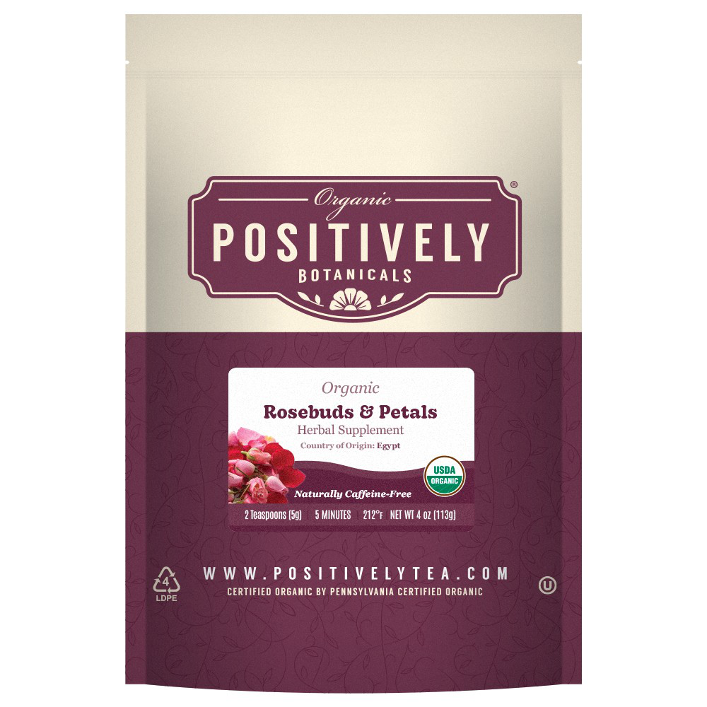 Organic Rosebuds and Petals - Loose Leaf Botanical