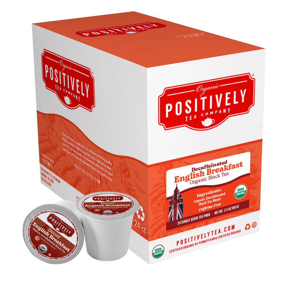 Organic Decaf English Breakfast - Classic Tea Pods