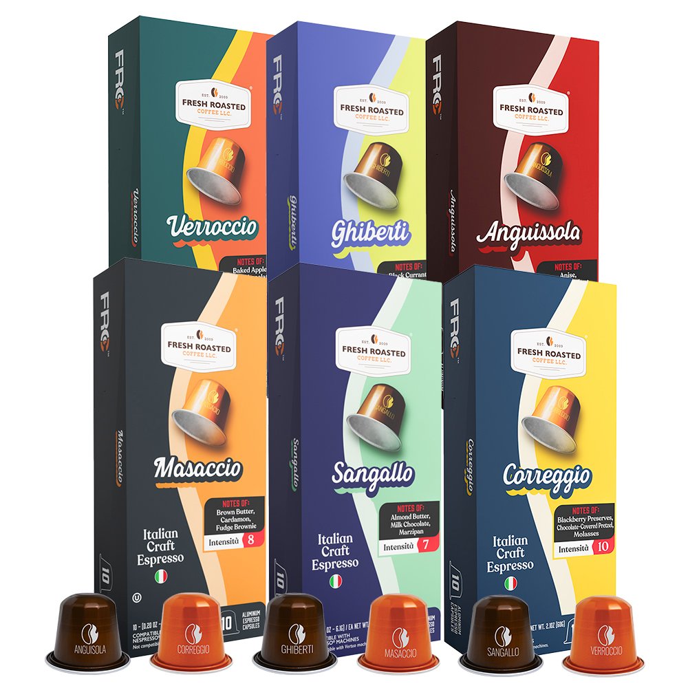 Italian Craft Espresso Collection - Espresso Variety Pack – Fresh