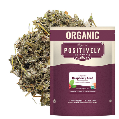 Organic Raspberry Leaf - Loose Leaf Botanical