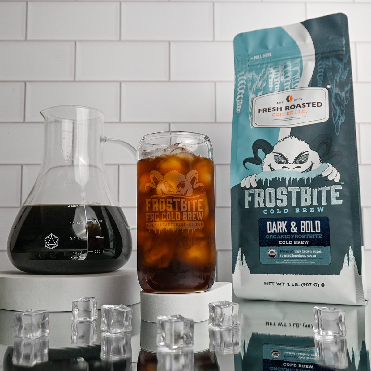 FRC Frostbite Organic Cold Brew - Dark & Bold – Fresh Roasted Coffee