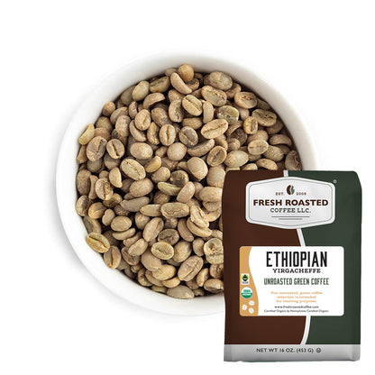 Organic Ethiopian Yirgacheffe - Unroasted Coffee