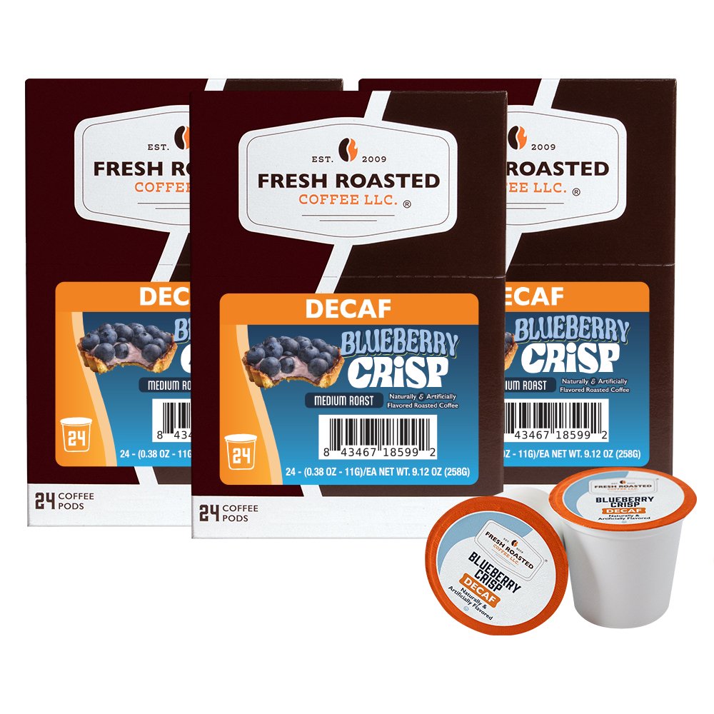 Decaf Blueberry Crisp - Flavored Classic Pods