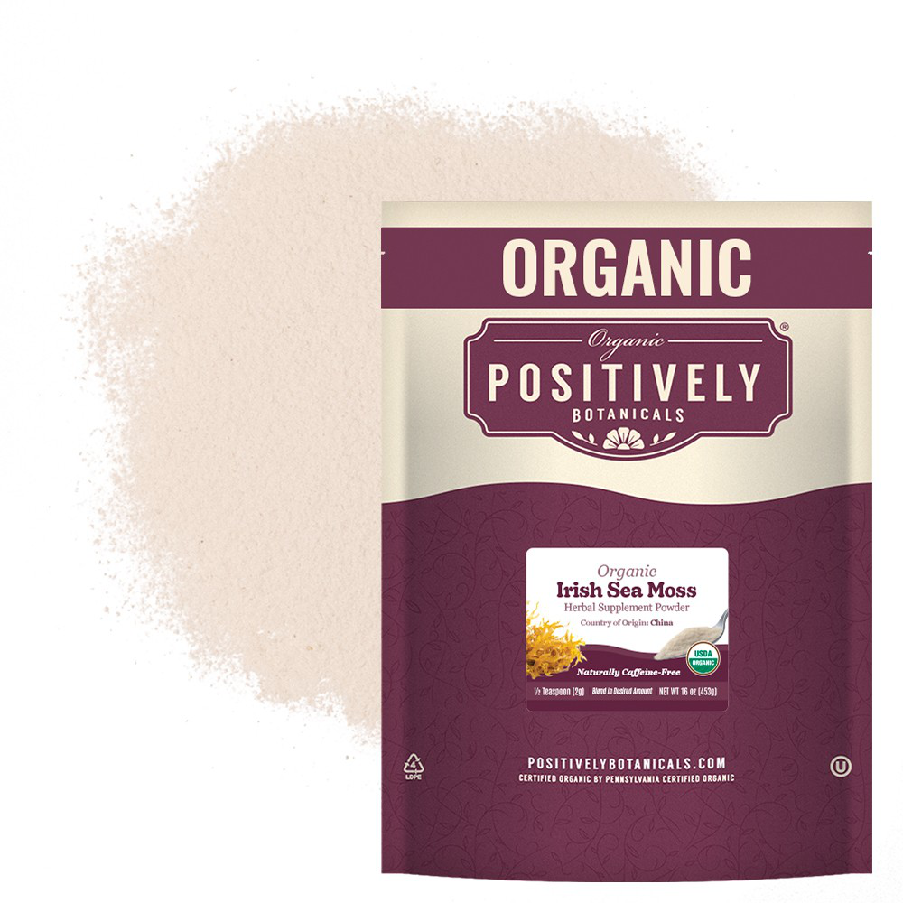 Organic Irish Sea Moss - Botanical Powder