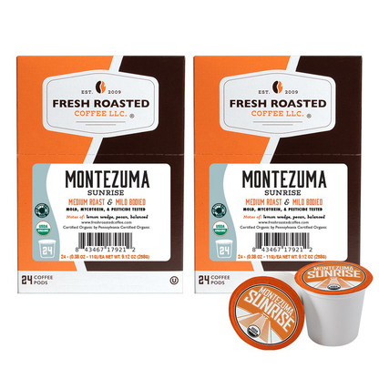 Organic Montezuma Sunrise - Classic Coffee Pods