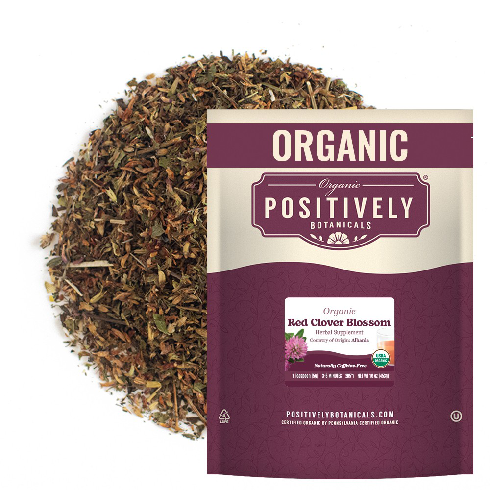 Organic Red Clover Blossoms - Loose Leaf Botanical
