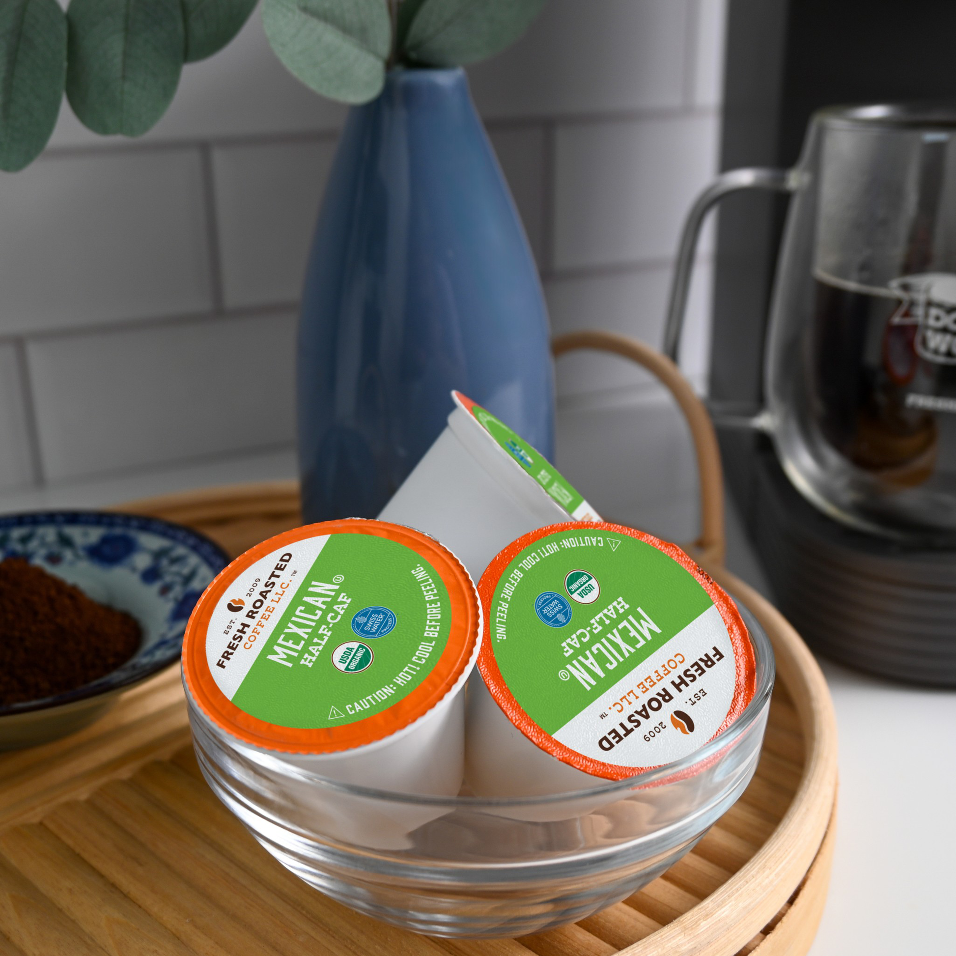 epo special caffret（24,950円相当） Organic Mexican Water-Processed Half Caf - Classic Coffee Pods