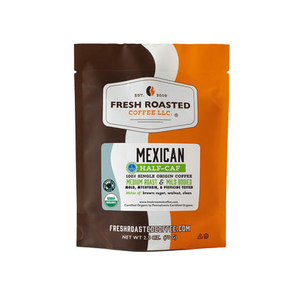 Organic Mexican Water-Processed Half Caf - Roasted Coffee