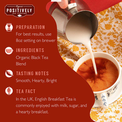 Organic English Breakfast - Classic Tea Pods