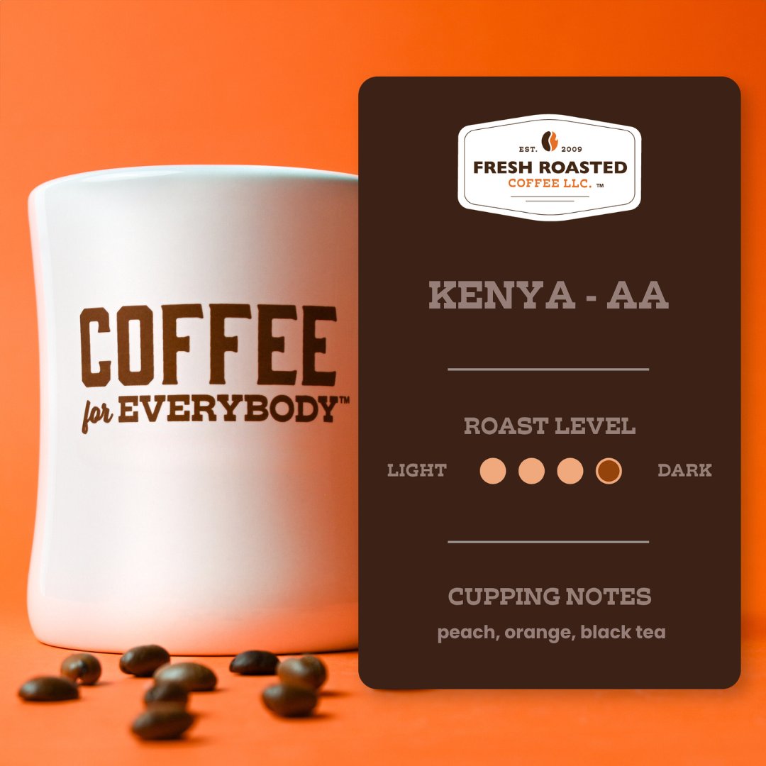 Kenya AA - Kenya Coffee – Fresh Roasted Coffee