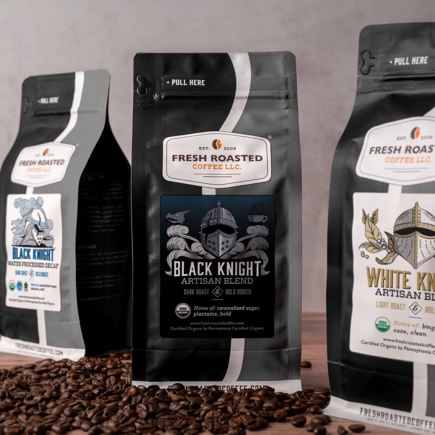 Knighty Knight - Organic Roasted Coffee Bundle