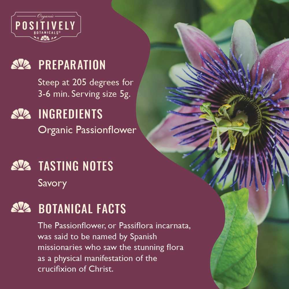 Organic Passion Flower - Loose Leaf Botanical
