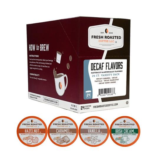 Decaf Flavored Coffee Variety - Flavored Coffee Pods