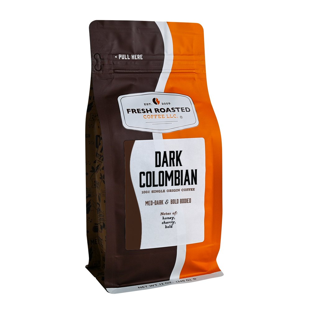 100% Dark Colombian - Roasted Coffee