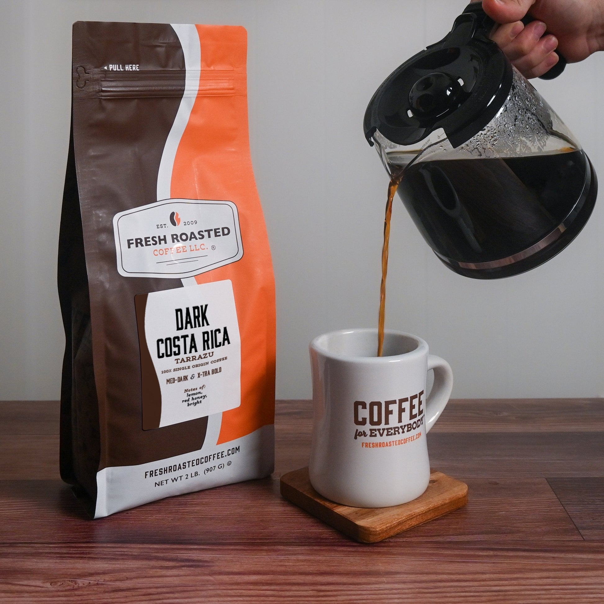Dark Costa Rican Tarrazu - Roasted Coffee