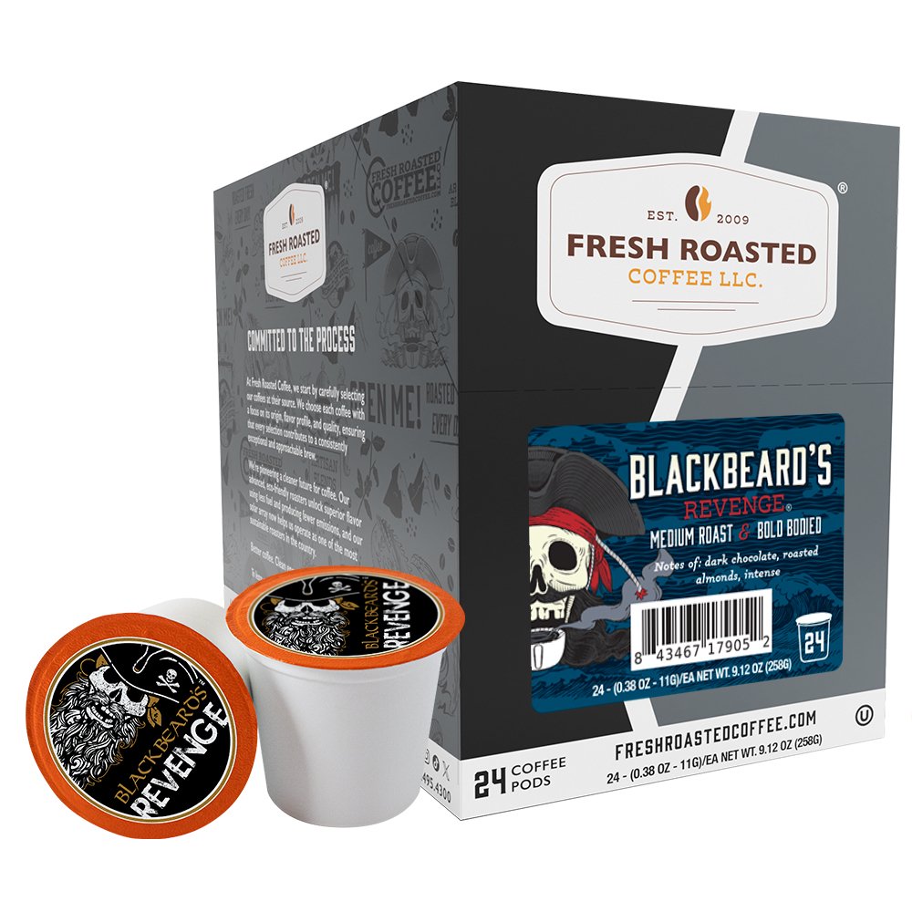 Blackbeard's Revenge - Classic Coffee Pods
