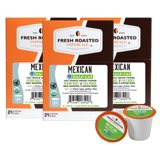 Organic Mexican Water-Processed Half Caf - Classic Coffee Pods