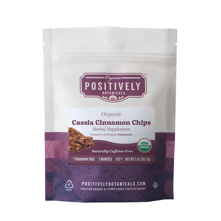 Organic Cassia Cinnamon Chips - Loose Leaf Botanical