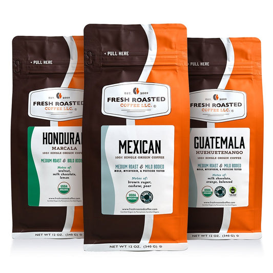 Mesoamerican Trio - Organic Roasted Coffee Bundle