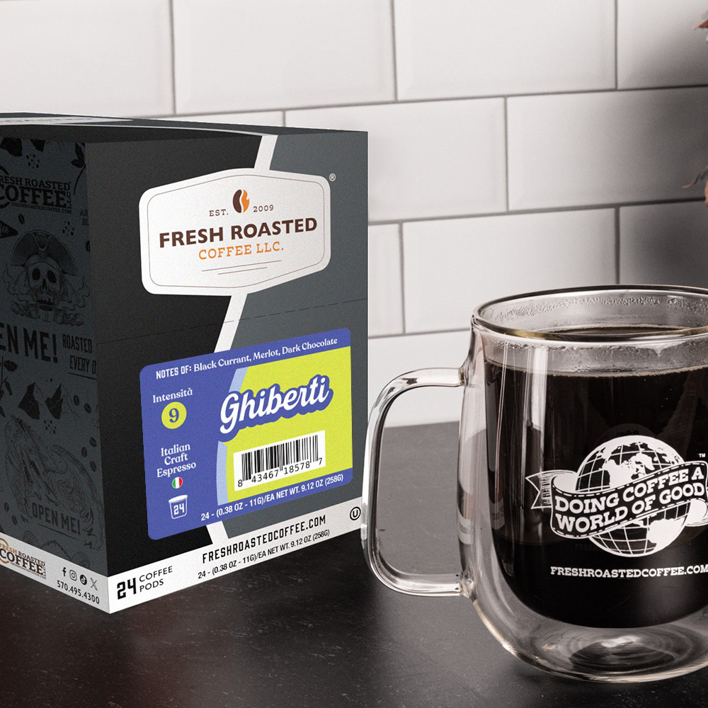 Ghiberti Italian Craft Coffee - Classic Coffee Pods