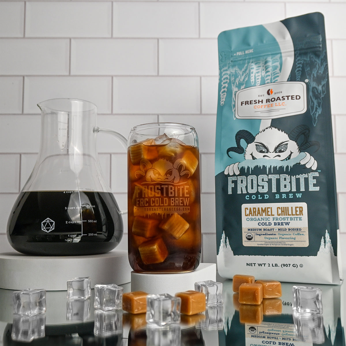 Organic Frostbite Flavored Cold Brew - Caramel Chiller