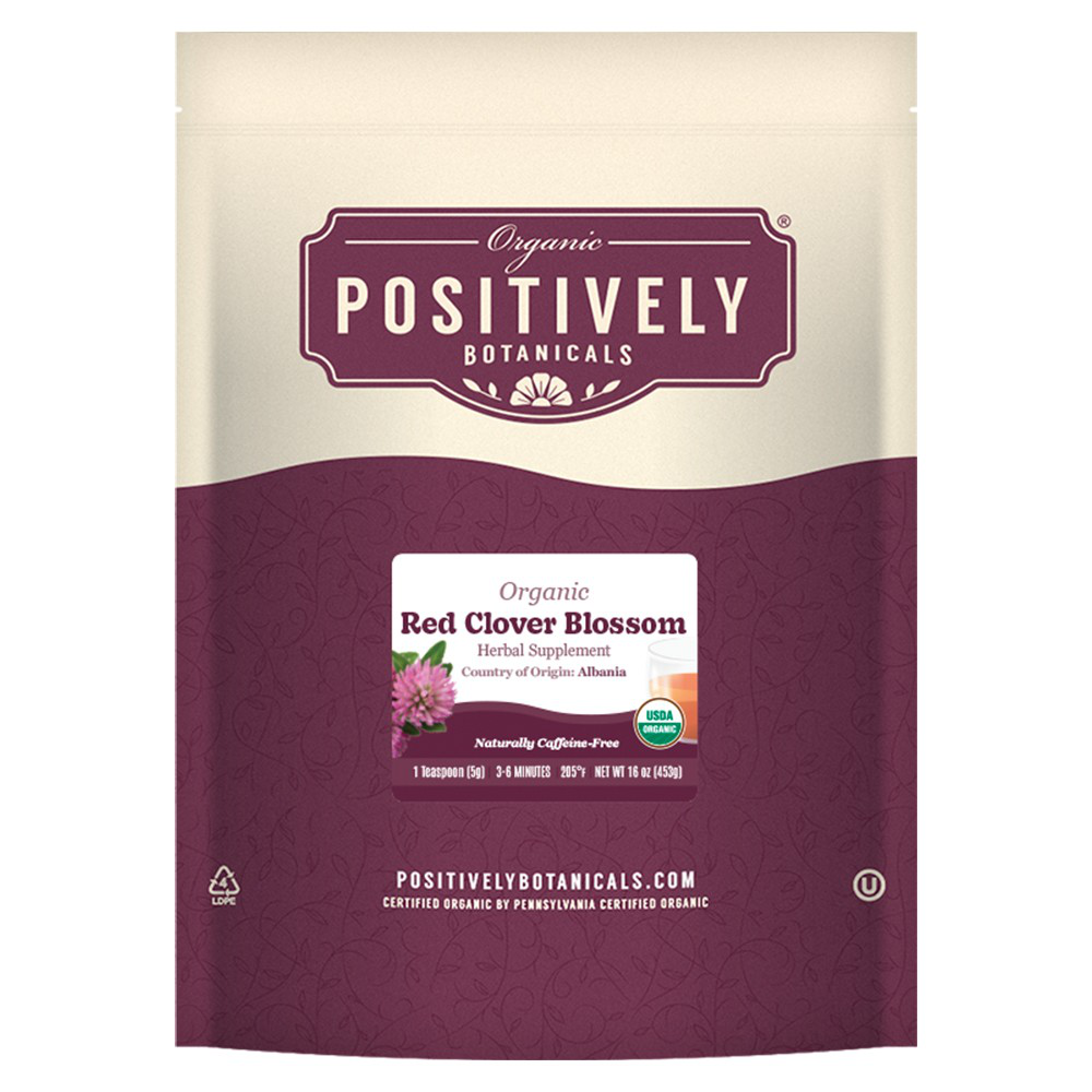 Organic Red Clover Blossoms - Loose Leaf Botanical