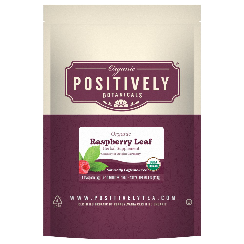 Organic Raspberry Leaf - Loose Leaf Botanical