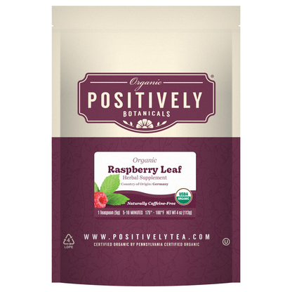 Organic Raspberry Leaf - Loose Leaf Botanical