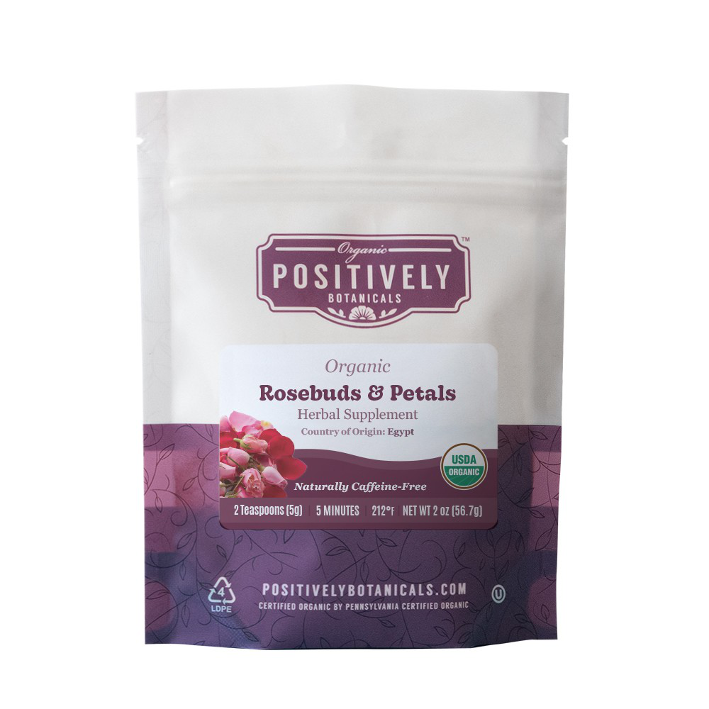 Organic Rosebuds and Petals - Loose Leaf Botanical