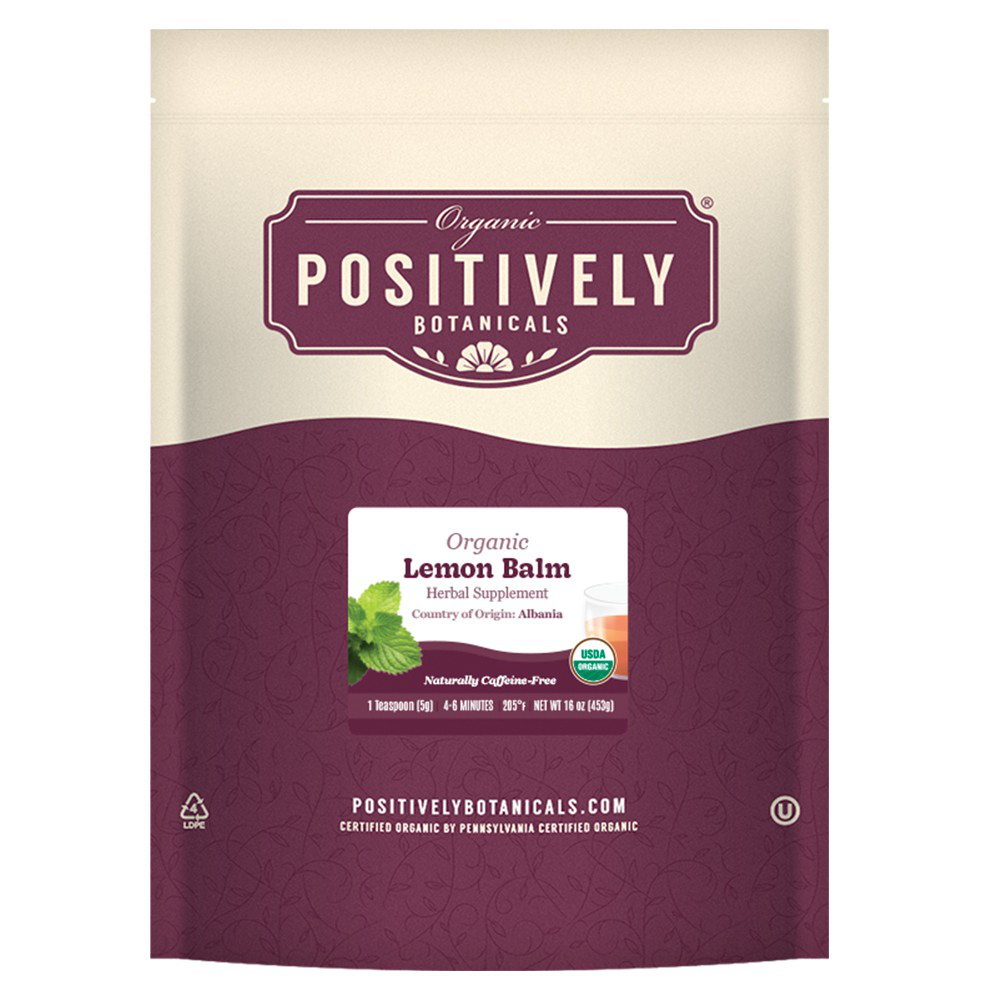 Organic Lemon Balm - Loose Leaf Botanical