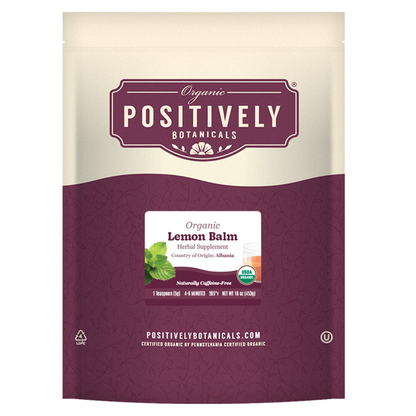 Organic Lemon Balm - Loose Leaf Botanical