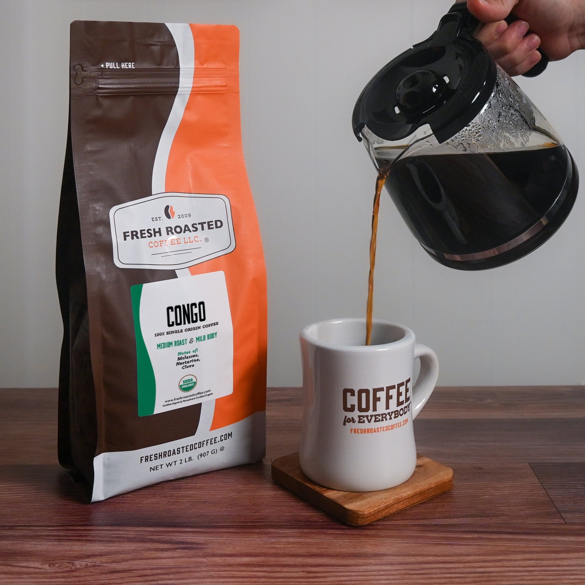 Organic Congo Kalehe - Roasted Coffee