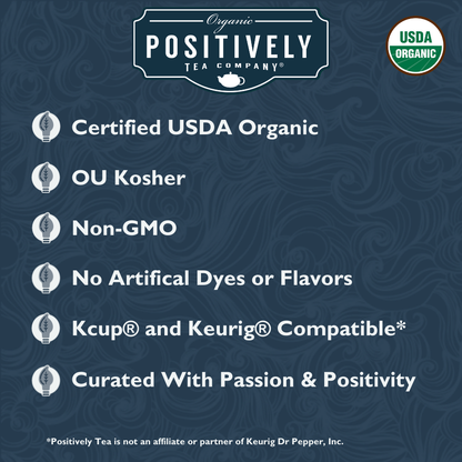 Organic Positively Tea Traditional Favorites - Classic Tea Pods