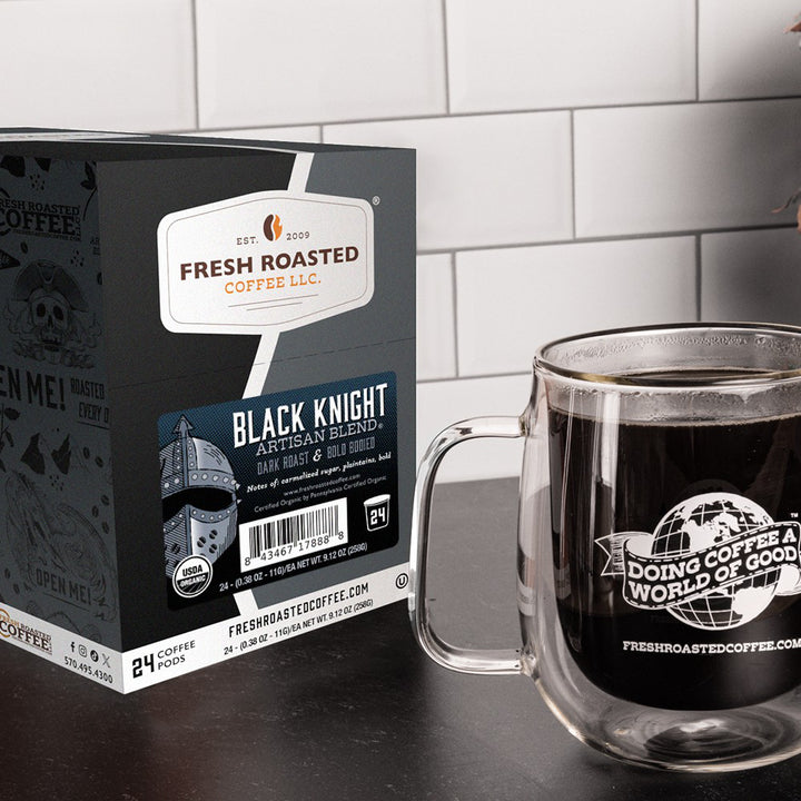 Organic Black Knight - Classic Coffee Pods