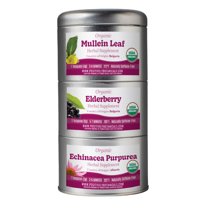 Organic Positively Botanical Tin Trio - Cold Comfort