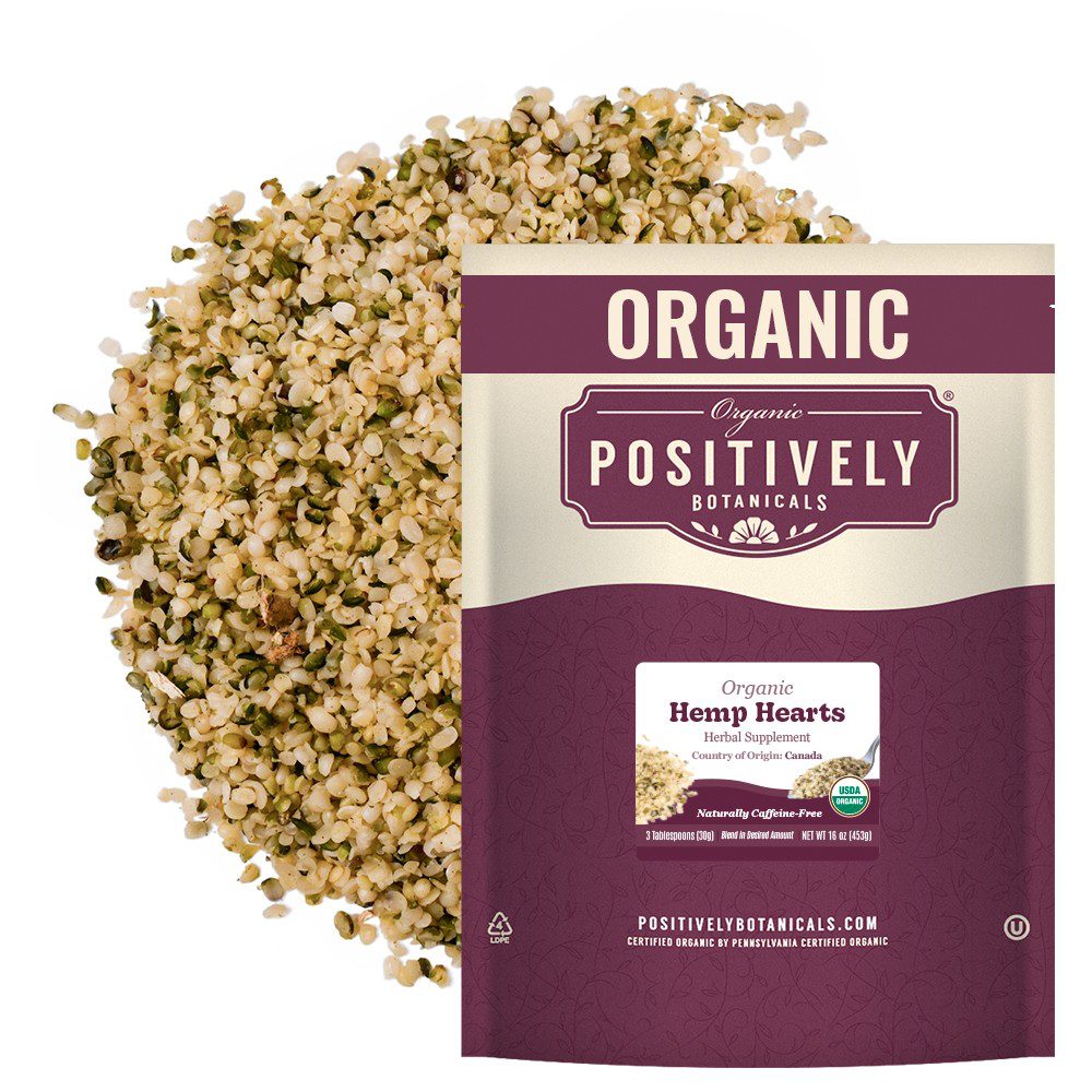 Organic Hemp Hearts - Loose Leaf Botanical