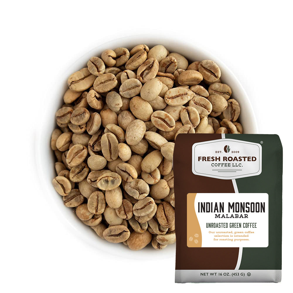 Indian Monsoon Malabar - Unroasted Coffee