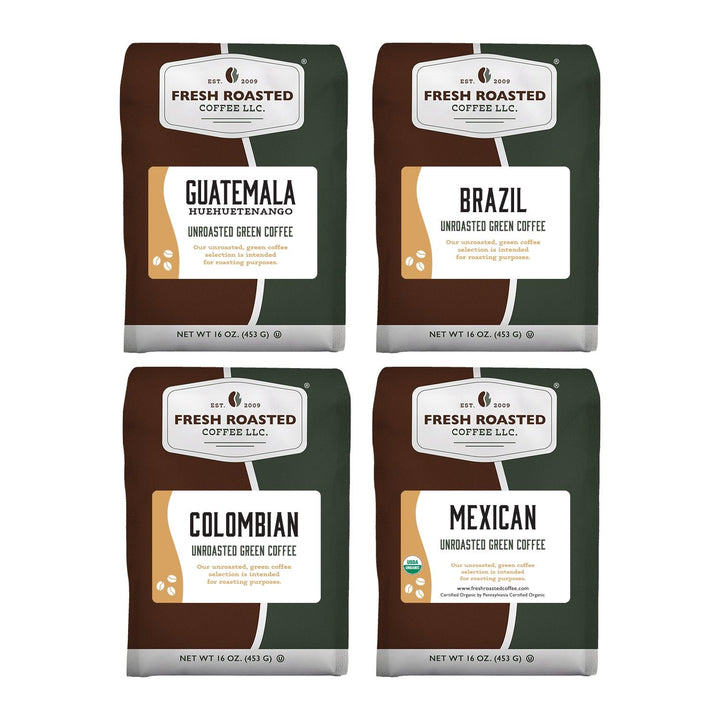 Unroasted Americas Sampler - Home Roaster's Starter Kit