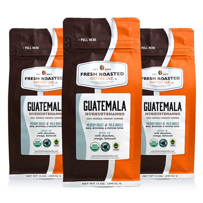 Organic Guatemalan Huehuetenango - Roasted Coffee