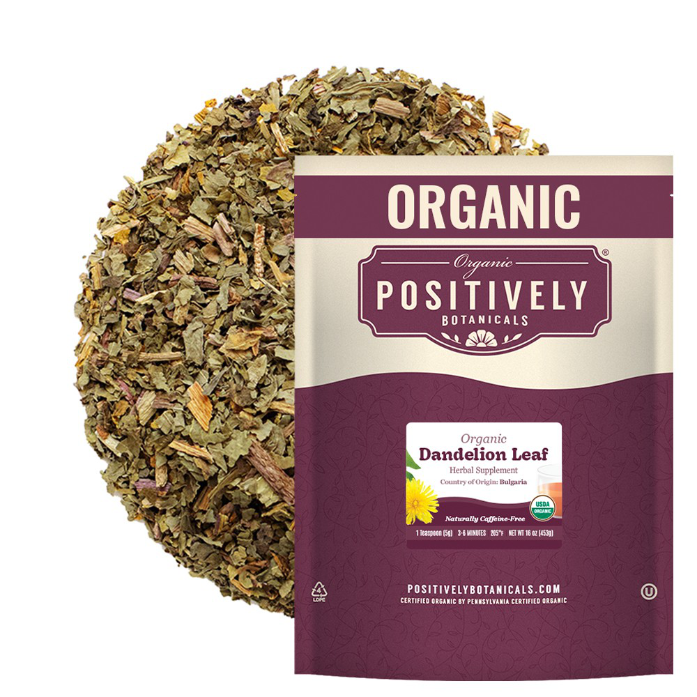 Organic Dandelion Leaf - Loose Leaf Botanical