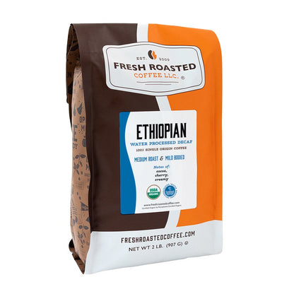 Organic Ethiopian Water-Processed Decaf - Roasted Coffee
