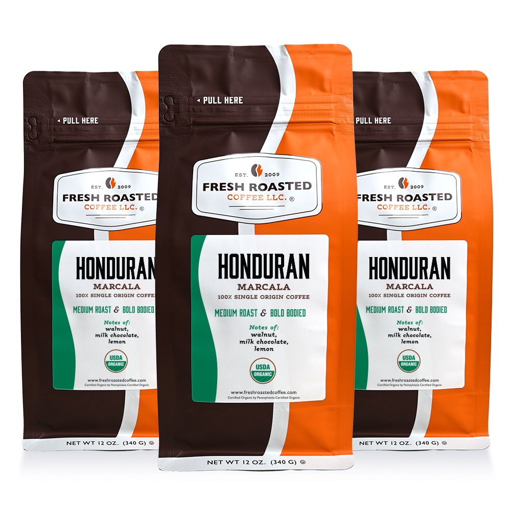 Organic Honduran Marcala - Roasted Coffee