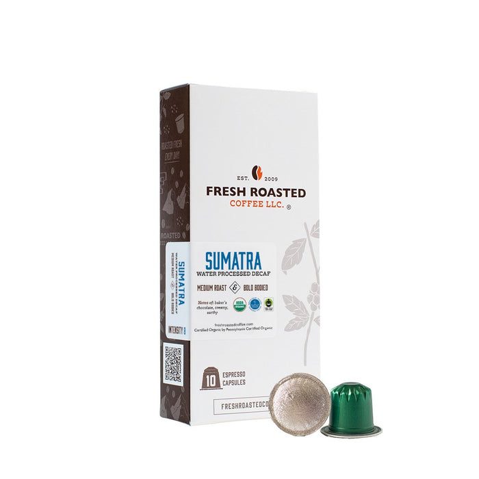 Organic Sumatra Water-Process Decaf - Espresso Capsules