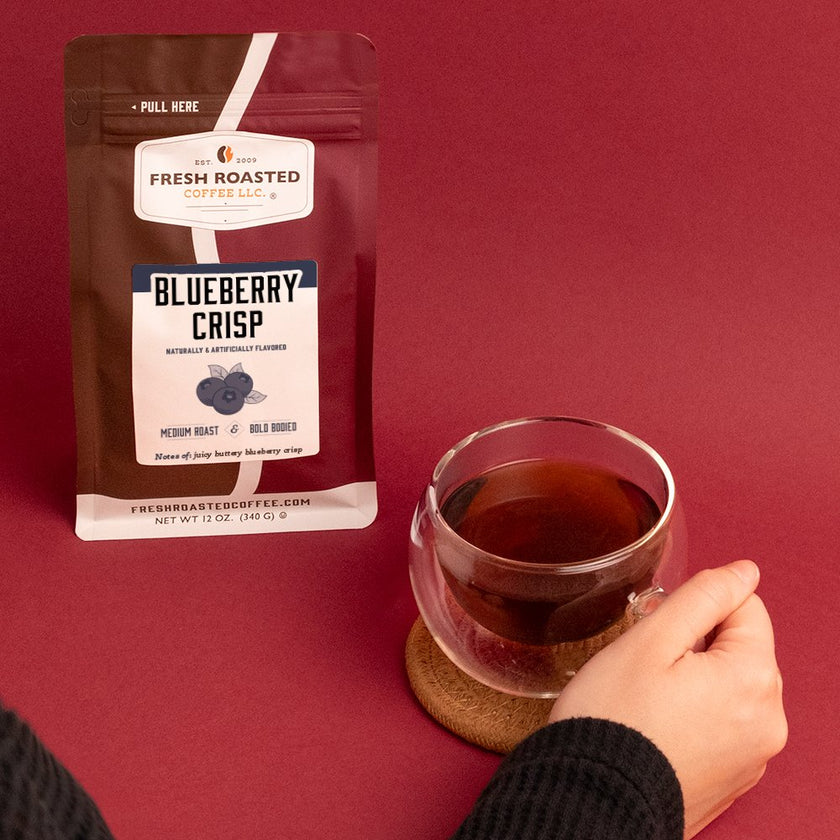 Blueberry Crisp - Flavored Roasted Coffee
