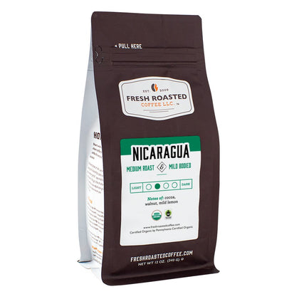 Organic Nicaragua - Roasted Coffee