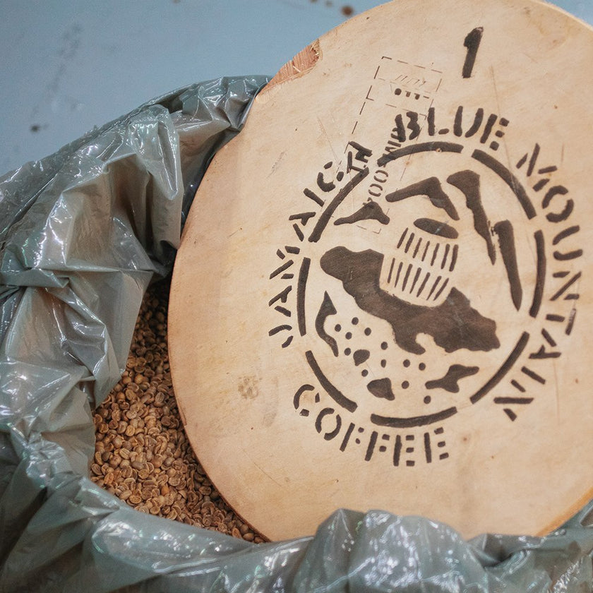 100% Jamaica Blue Mountain - Unroasted Coffee