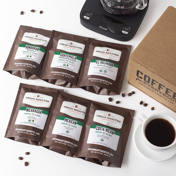 Central American Six Pack - Roasted Coffee Sampler