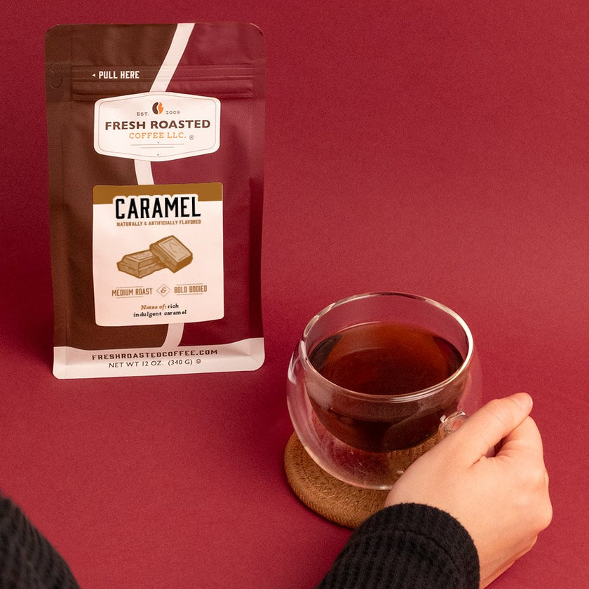 Caramel - Flavored Roasted Coffee