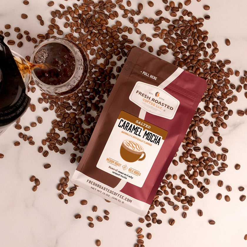 Salted Caramel Mocha - Flavored Roasted Coffee